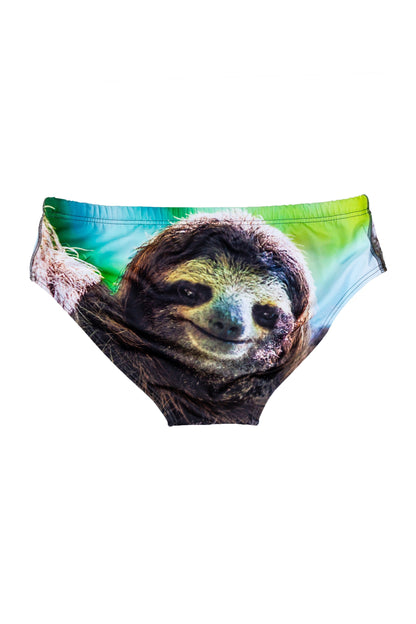 The Quick And Sexy Sloth | Men's Swim Brief
