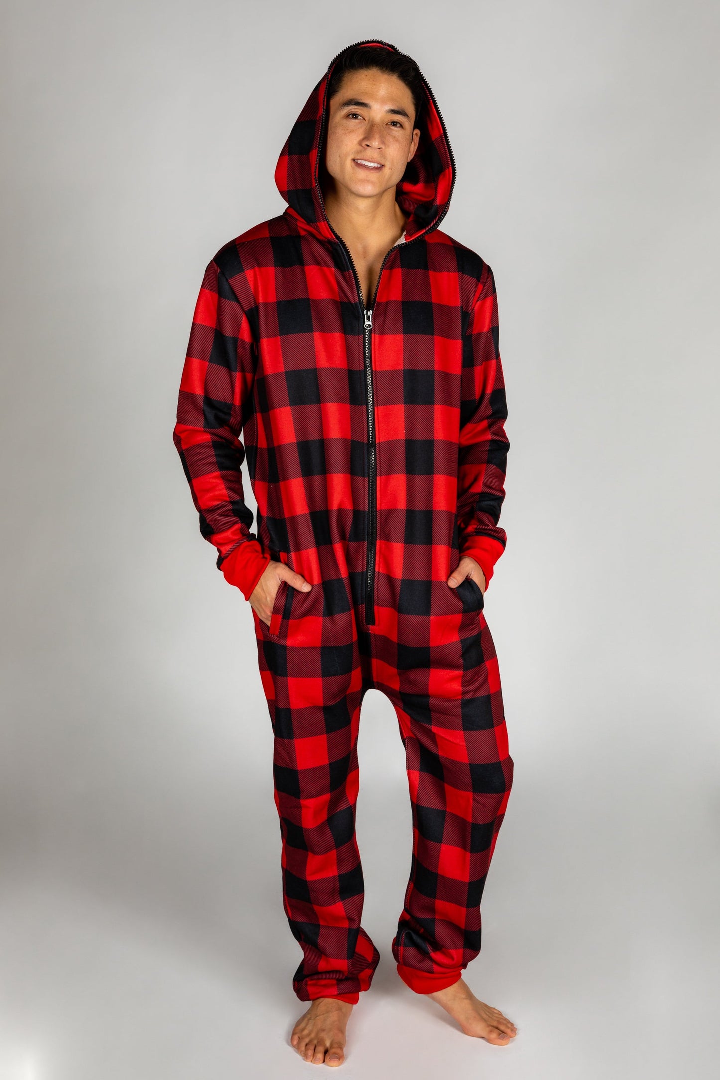  The Lumbersexual | Buffalo Check Adult Onesie