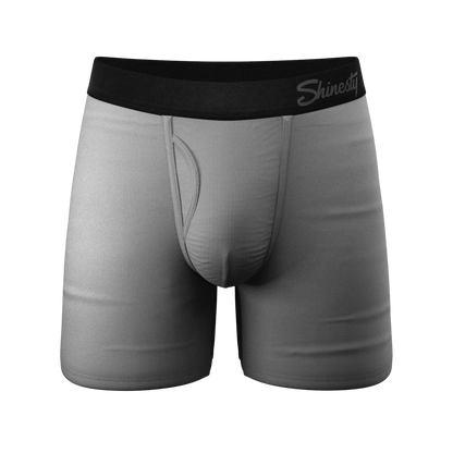  The 50 Shades Of Gonads | Grey Ball Hammock® Pouch Underwear With Fly