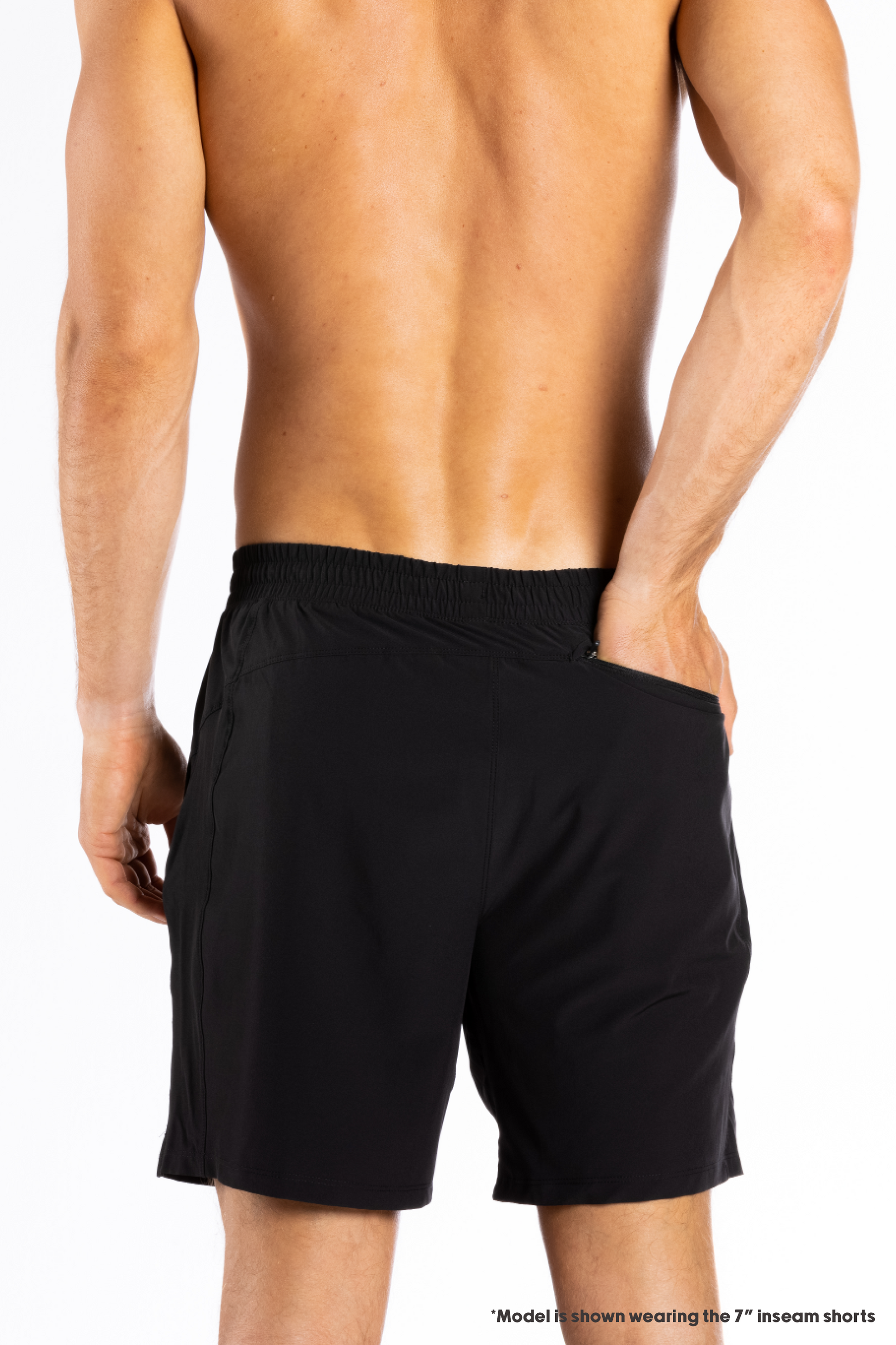  The Anti-Bounce | Black Ball Hammock® 7 Inch Athletic Shorts