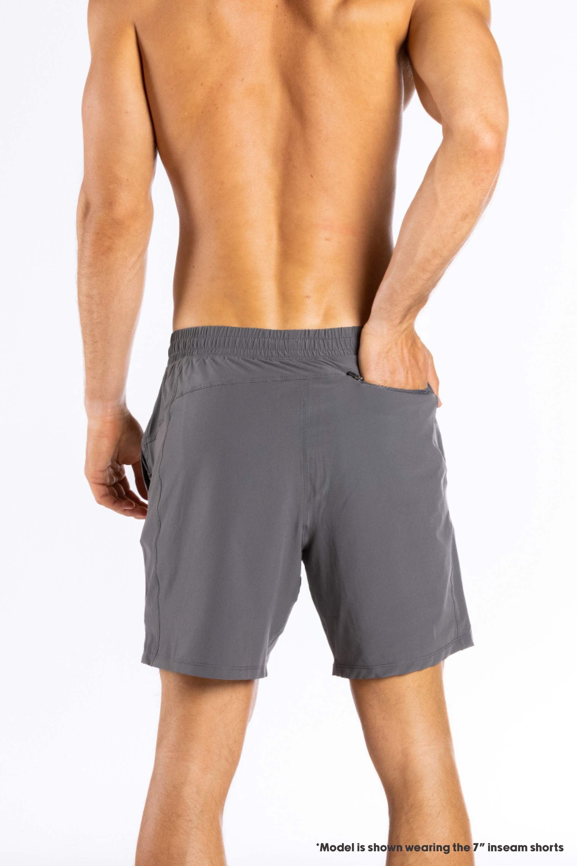  The Canyon Sunrise | Charcoal Aztec Ball Hammock® 7 Inch Athletic Shorts