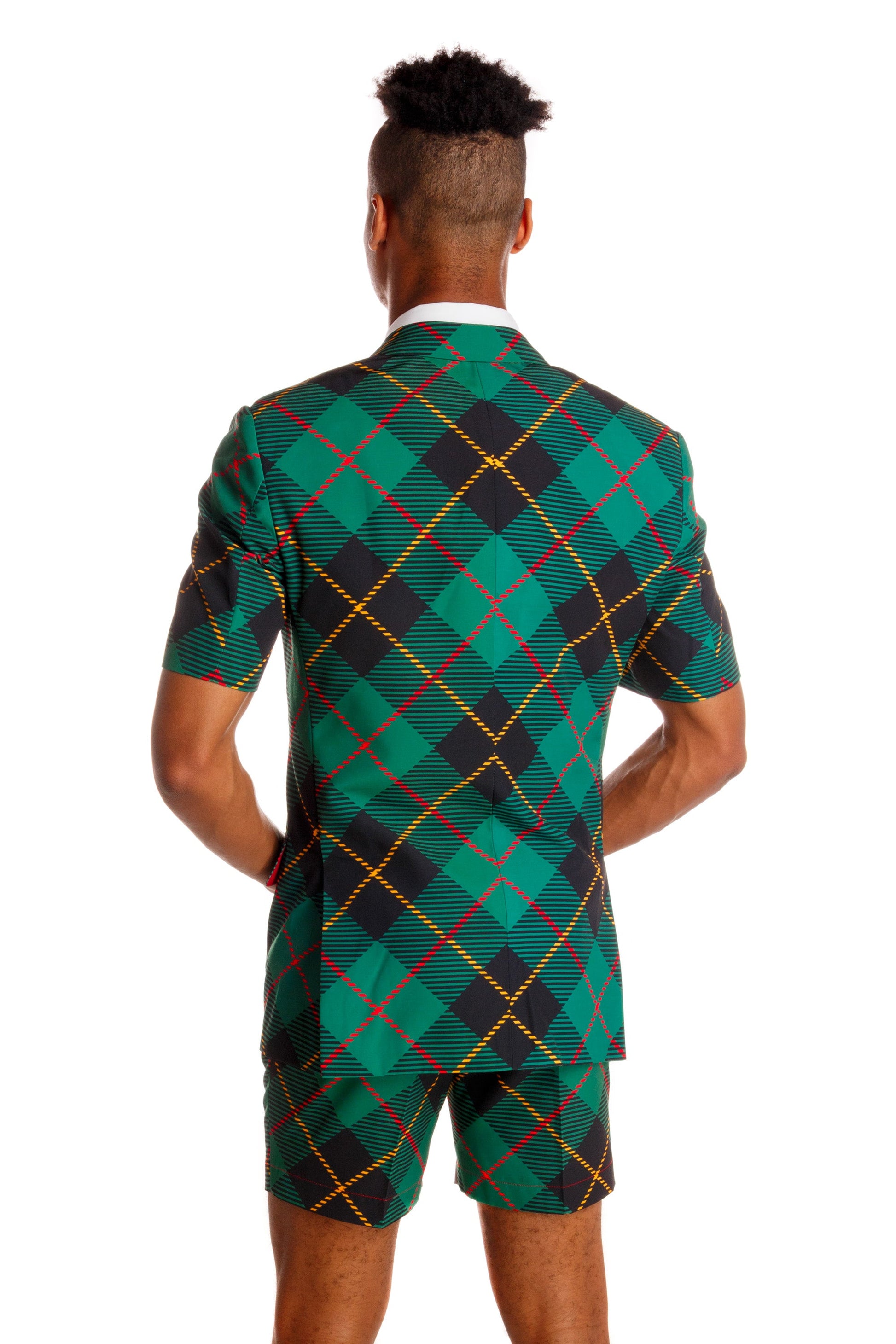  The Short Dangerfield | Plaid Short Party Suit