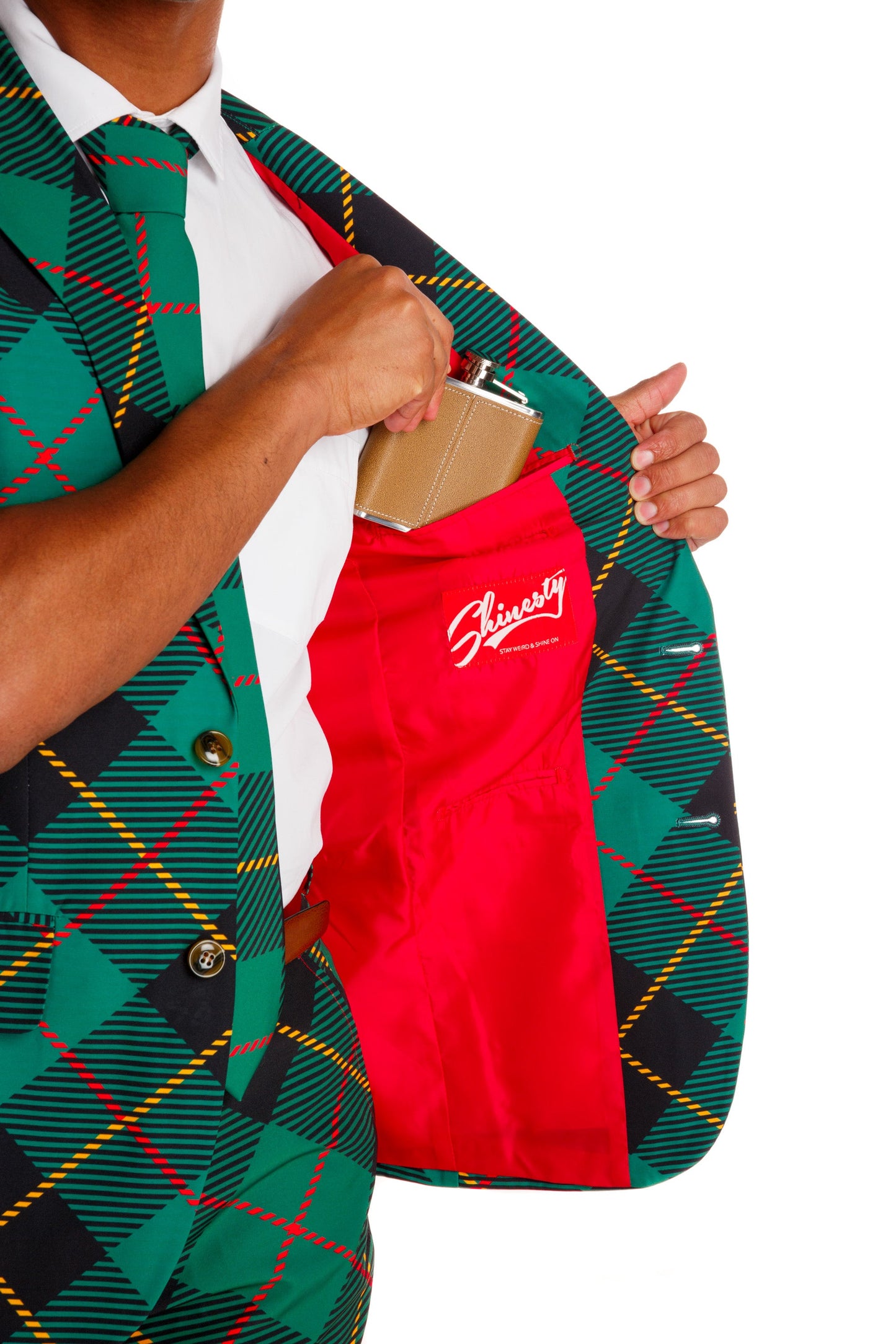 The Short Dangerfield | Plaid Short Party Suit