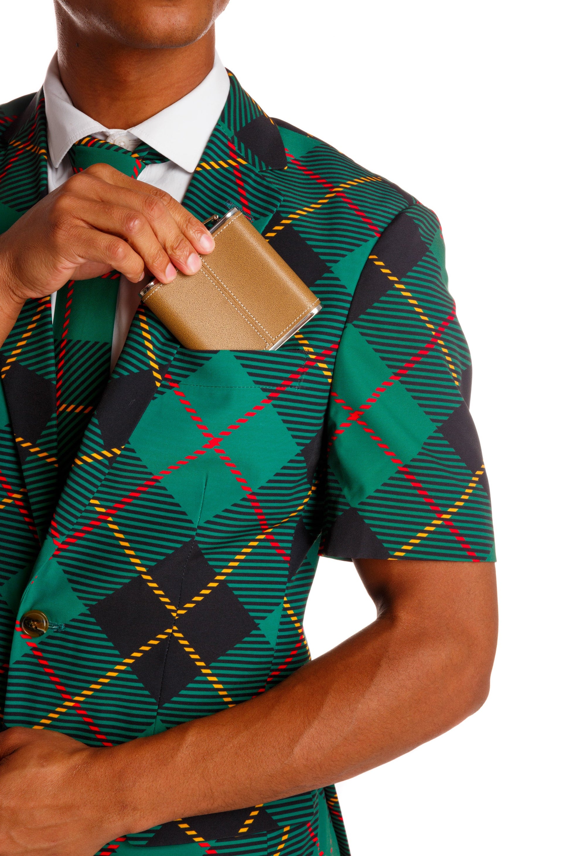  The Short Dangerfield | Plaid Short Party Suit