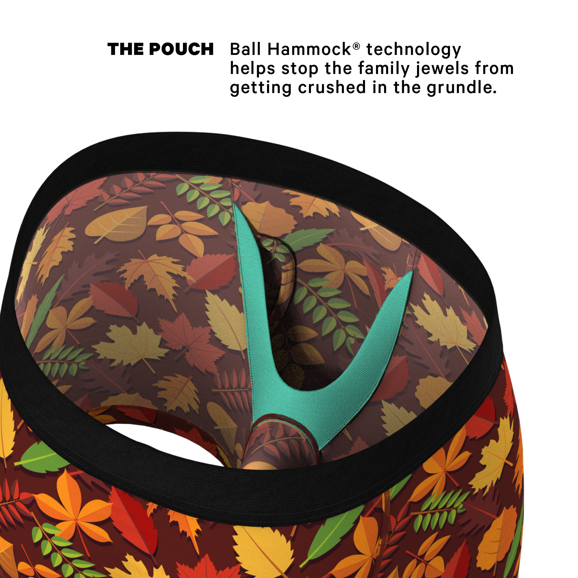  The Acorn Hoard | Squirrel Ball Hammock® Pouch Underwear With Fly