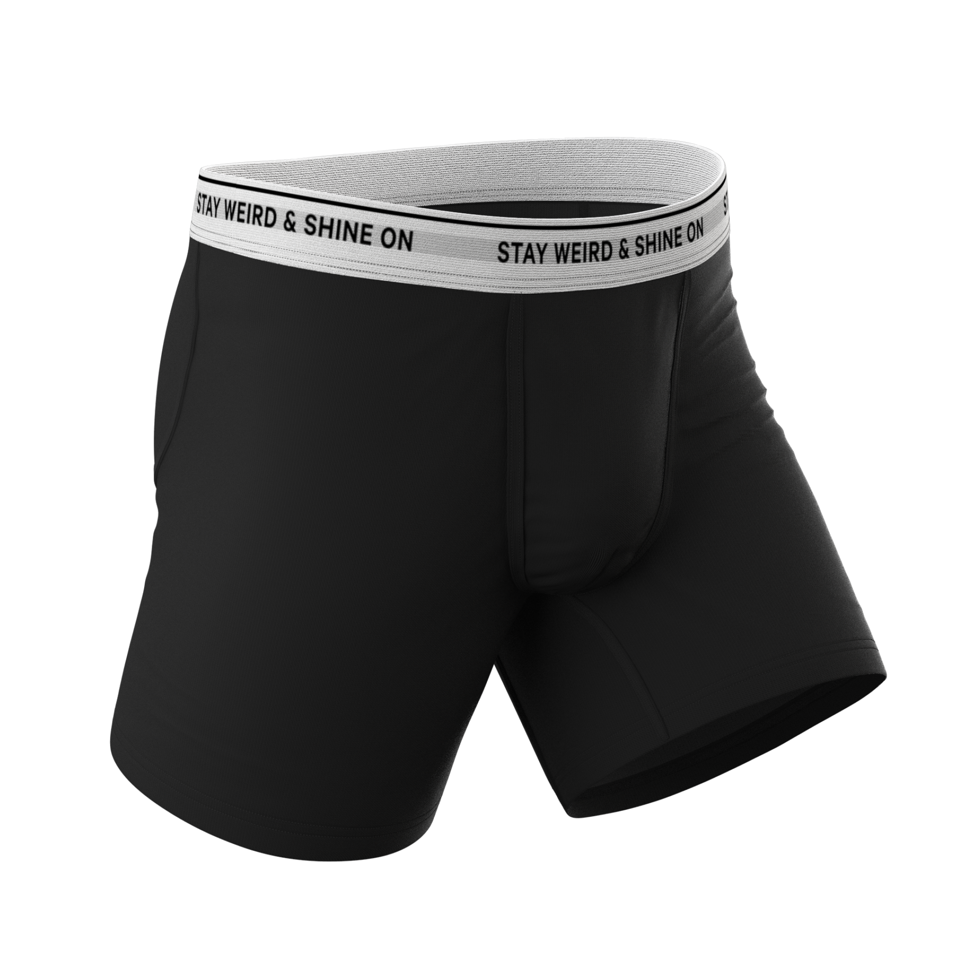  The Anthem | Black Shinesty Ball Hammock® Pouch Underwear