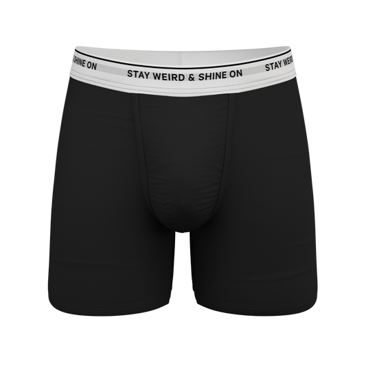 The Anthem | Black Shinesty Ball Hammock® Pouch Underwear