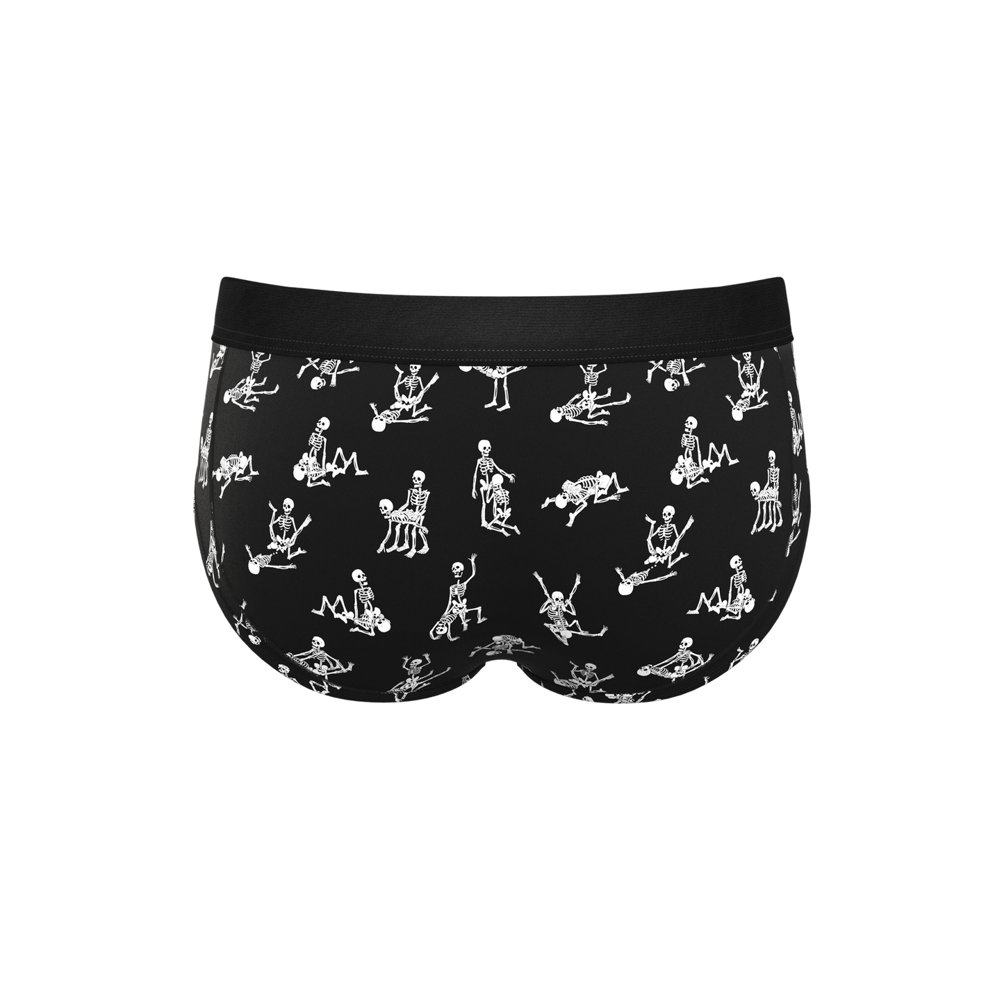  The Bare Back Bones | Glow In The Dark Skeletons Ball Hammock® Pouch Underwear Briefs