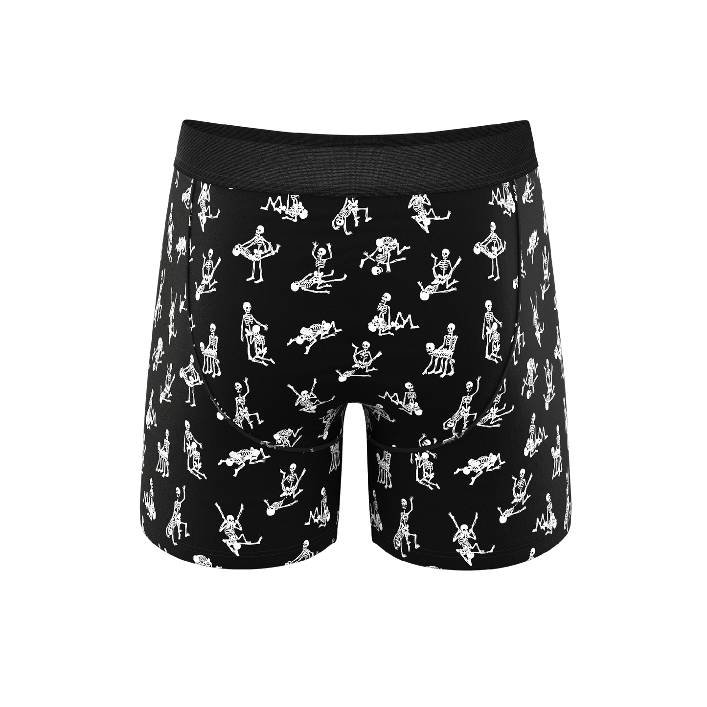  The Bare Back Bones | Glow In The Dark Skeletons Ball Hammock® Pouch Underwear