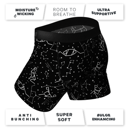  The Big Bang | Glow In The Dark Constellation Ball Hammock® Pouch Underwear