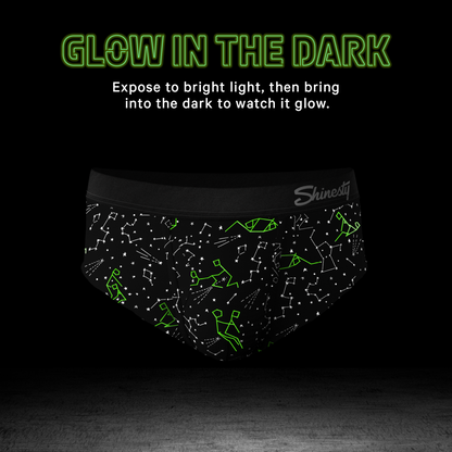  The Big Bang | Glow In The Dark Constellations Ball Hammock® Pouch Underwear Briefs