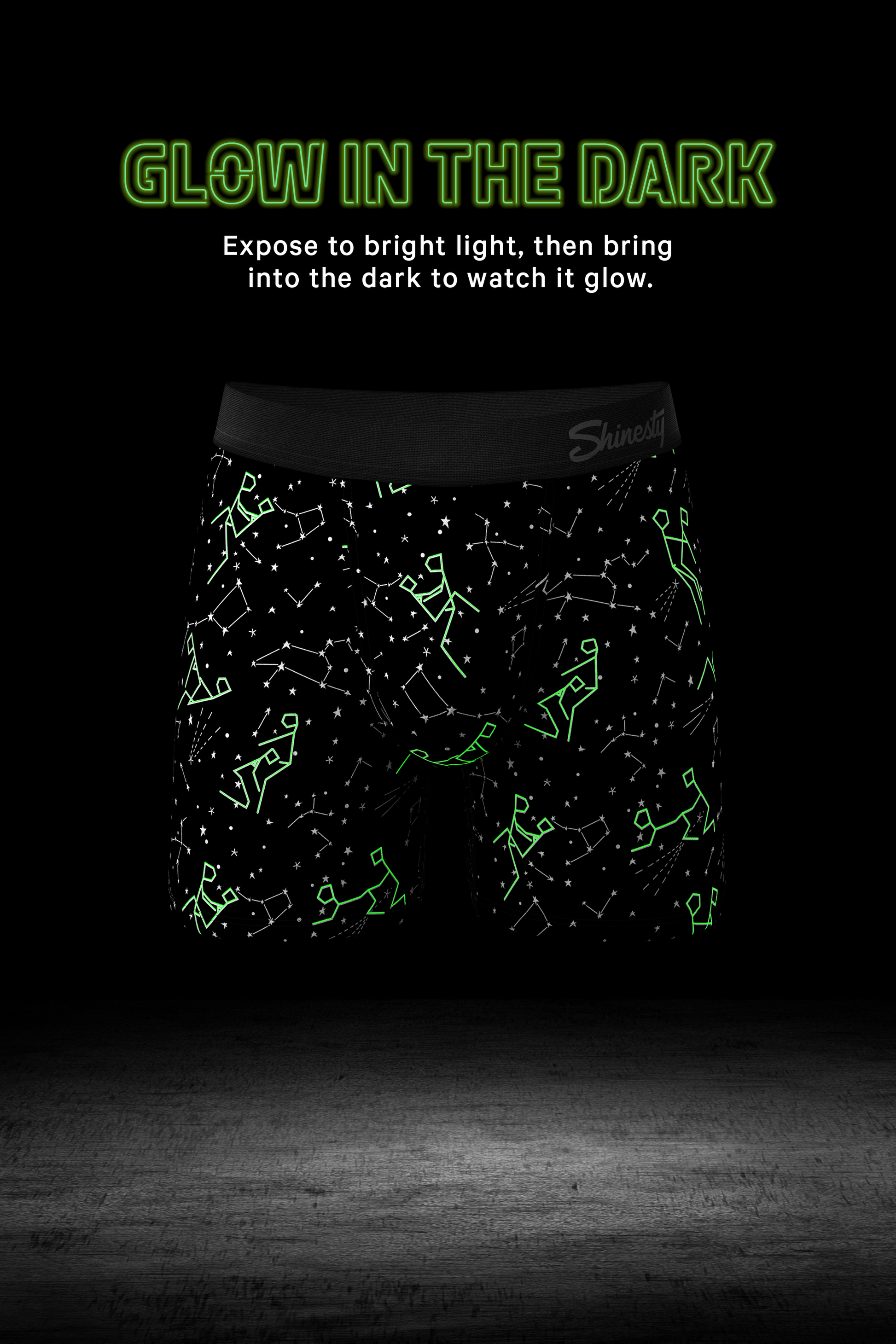  The Big Bang | Glow In The Dark Constellation Ball Hammock® Pouch Underwear