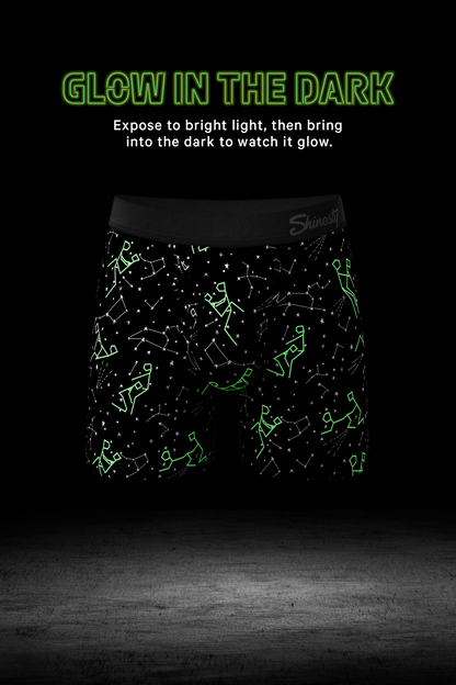  The Big Bang | Glow In The Dark Constellation Ball Hammock® Pouch Underwear With Fly