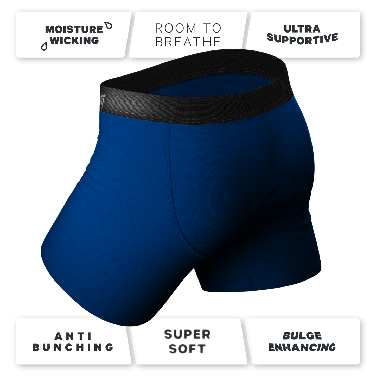  The Big Blue | Dark Blue Ball Hammock® Pouch Underwear