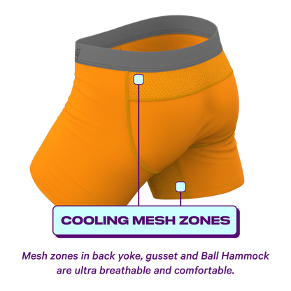  The Big Cheese | Orange ParadICE™ Cooling Ball Hammock® Underwear