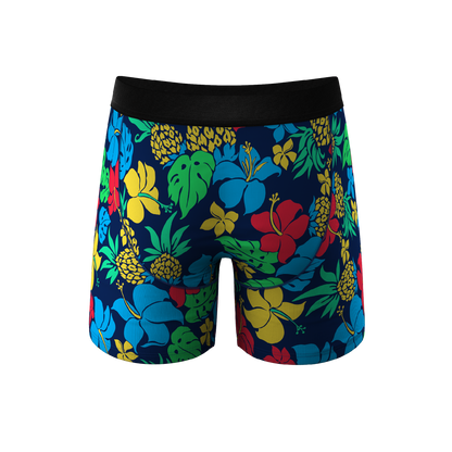  The Big Kahunas | Hawaiian Print Ball Hammock® Pouch Underwear