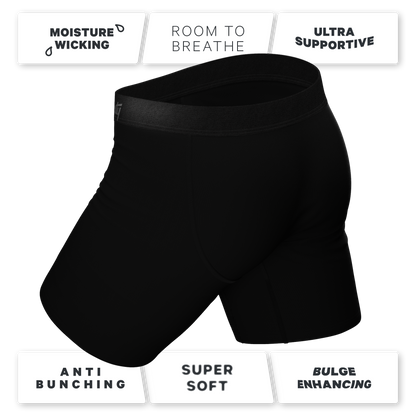  The Black Tie Wedding | Long Leg Ball Hammock® Pouch Boxers With Fly 3 Pack