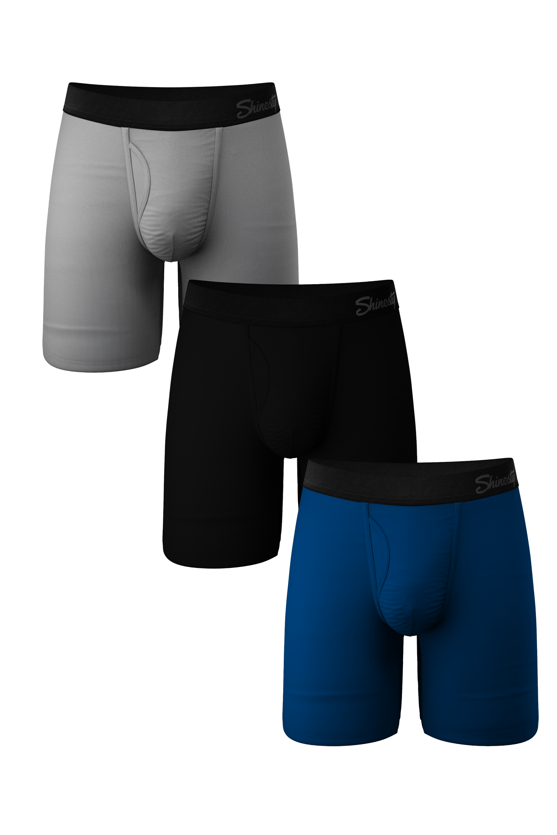  The Black Tie Wedding | Long Leg Ball Hammock® Pouch Boxers With Fly 3 Pack