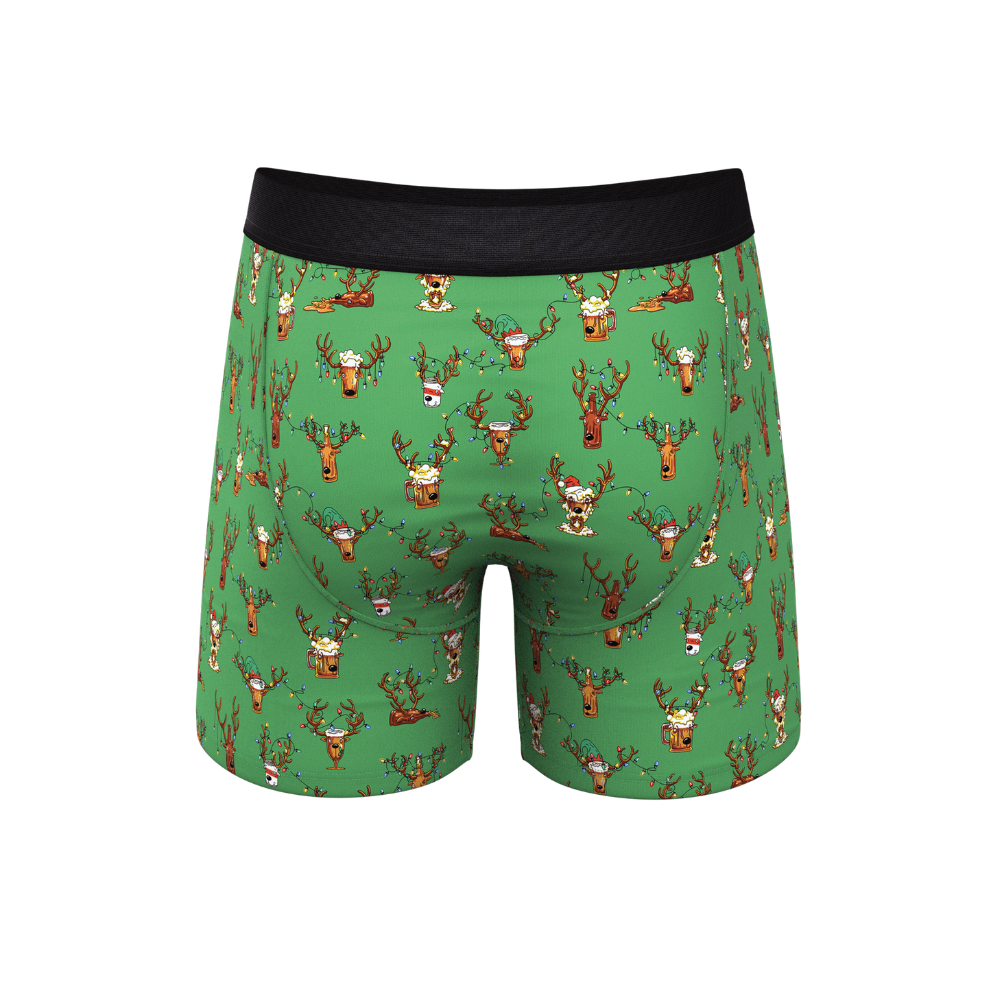  The Blitzened | Reindeer Beer Ball Hammock® Pouch Underwear