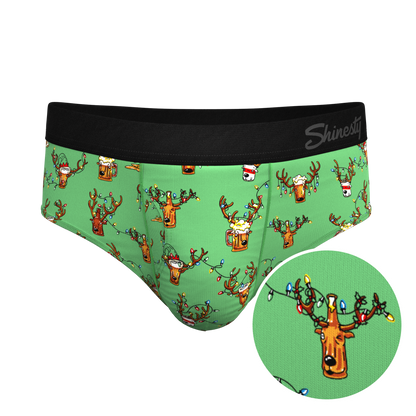  The Blitzened | Christmas Striped Ball Hammock® Pouch Underwear Briefs