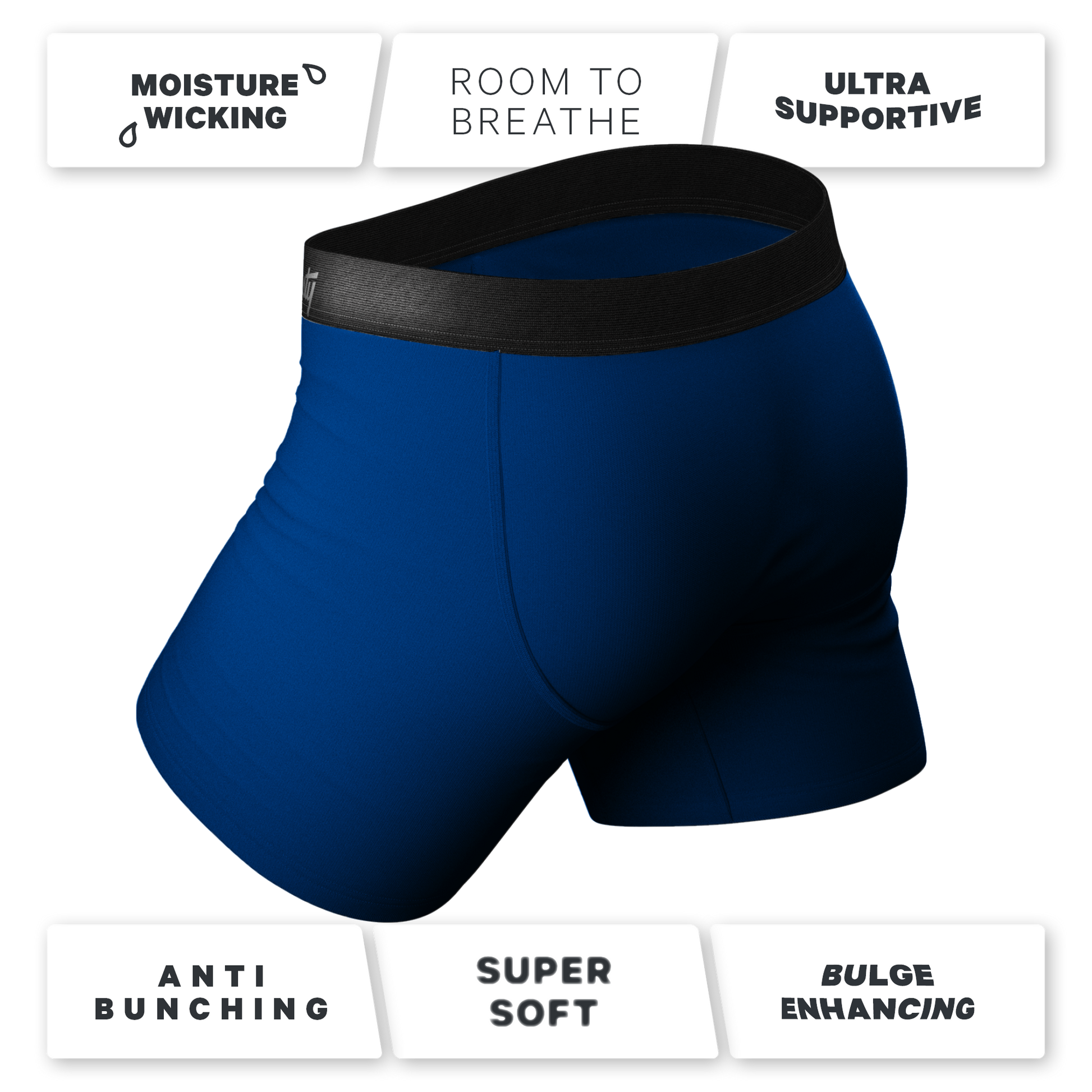  The Blue Man Group | Ball Hammock® Pouch Underwear With Fly 5 Pack