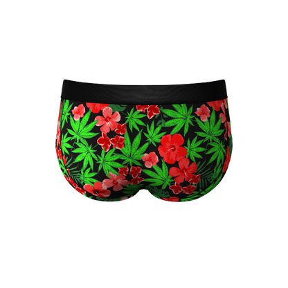  The Bongstera | Tropical Weed Ball Hammock® Pouch Underwear Briefs