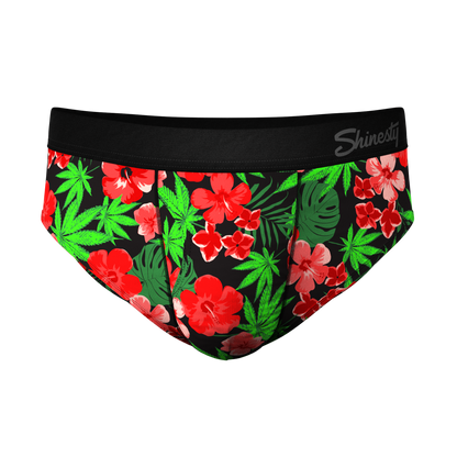  The Bongstera | Tropical Weed Ball Hammock® Pouch Underwear Briefs