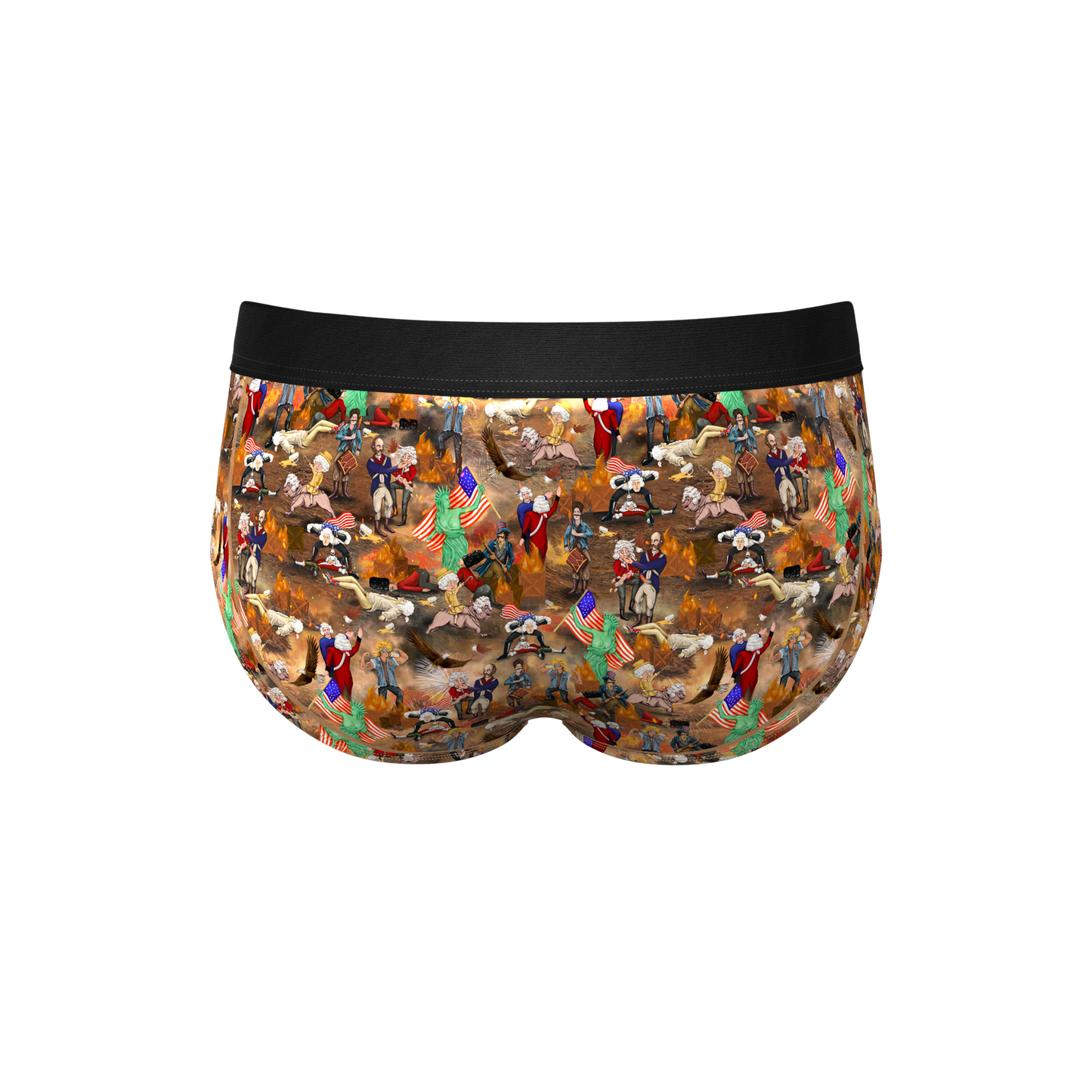  The Boston Tea Bag Party | Patriotic Ball Hammock® Pouch Underwear Briefs