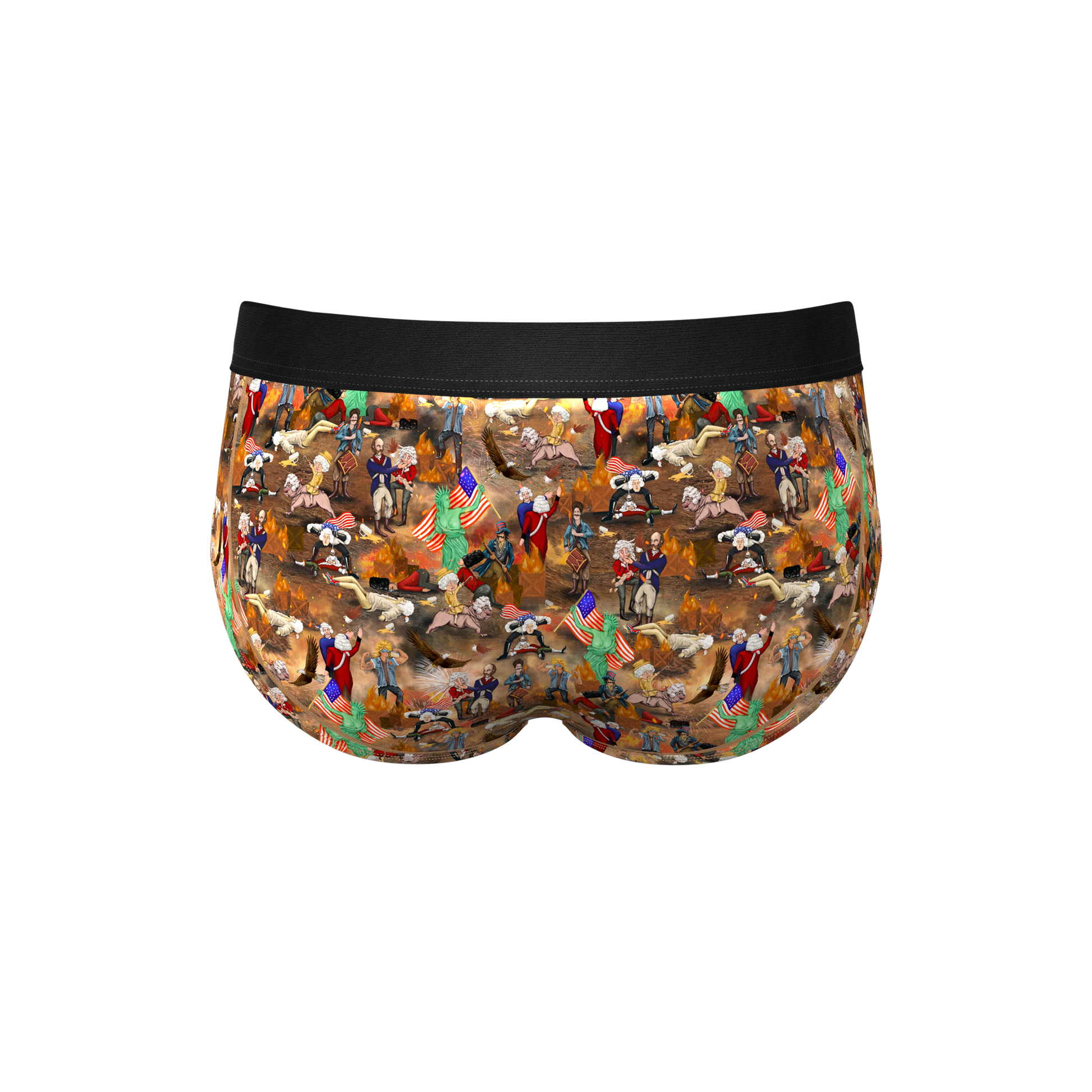  The Boston Tea Bag Party | Patriotic Ball Hammock® Pouch Underwear Briefs
