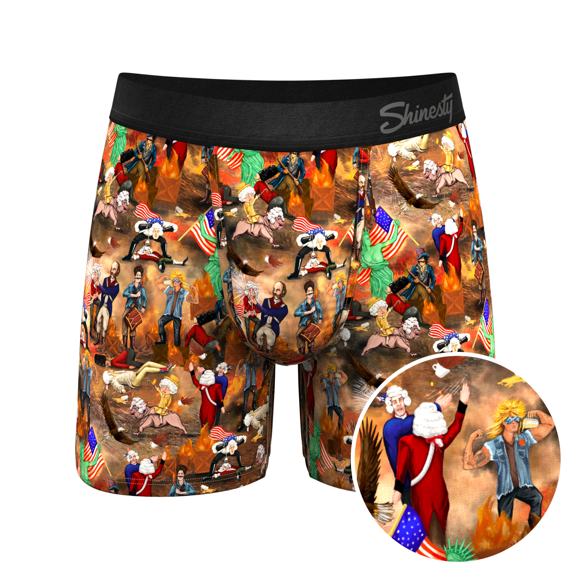  The Boston Tea Bag Party | Patriotic Ball Hammock® Pouch Underwear