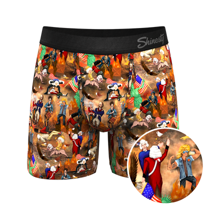  The Boston Tea Bag Party | Patriotic Ball Hammock® Pouch Underwear
