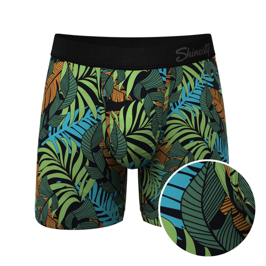  The Botanist | Tropical Leaves Ball Hammock® Pouch Underwear