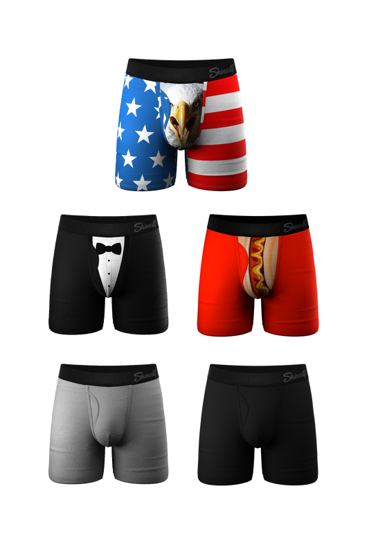  The Bread Winners | Ball Hammock® Pouch Boxer Briefs With Fly 5 Pack