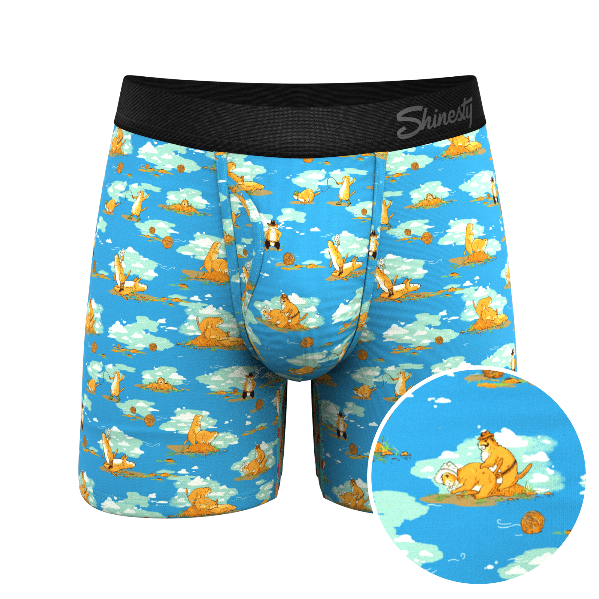  The Brokeback Mounted | Prairie Dog Ball Hammock® Pouch Underwear With Fly
