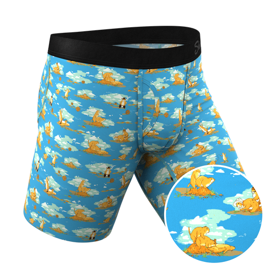  The Brokeback Mounted | Prairie Dog Long Leg Ball Hammock® Pouch Underwear With Fly