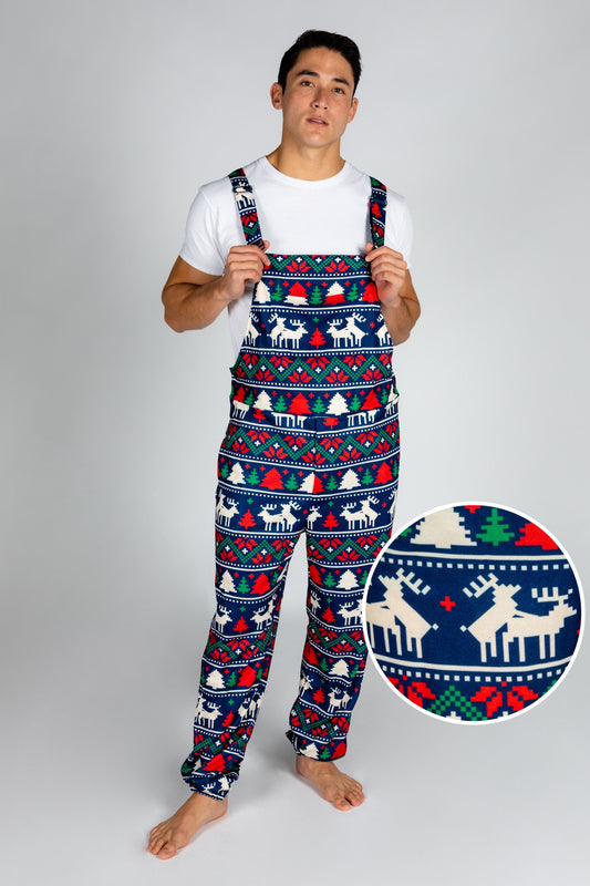  The Caribou Lous | Mens Christmas Pajamaralls®