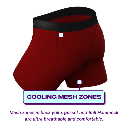  The Cherry Pie | Burgundy ParadICE™ Cooling Ball Hammock® Underwear
