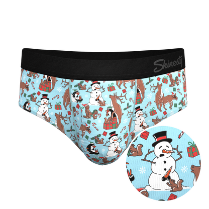  The Christmas Key Party | Christmas Characters Ball Hammock® Pouch Underwear Briefs