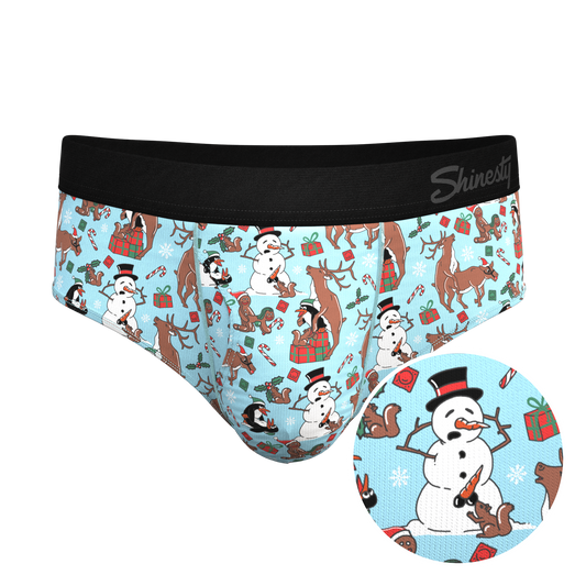  The Christmas Key Party | Christmas Characters Ball Hammock® Pouch Underwear Briefs