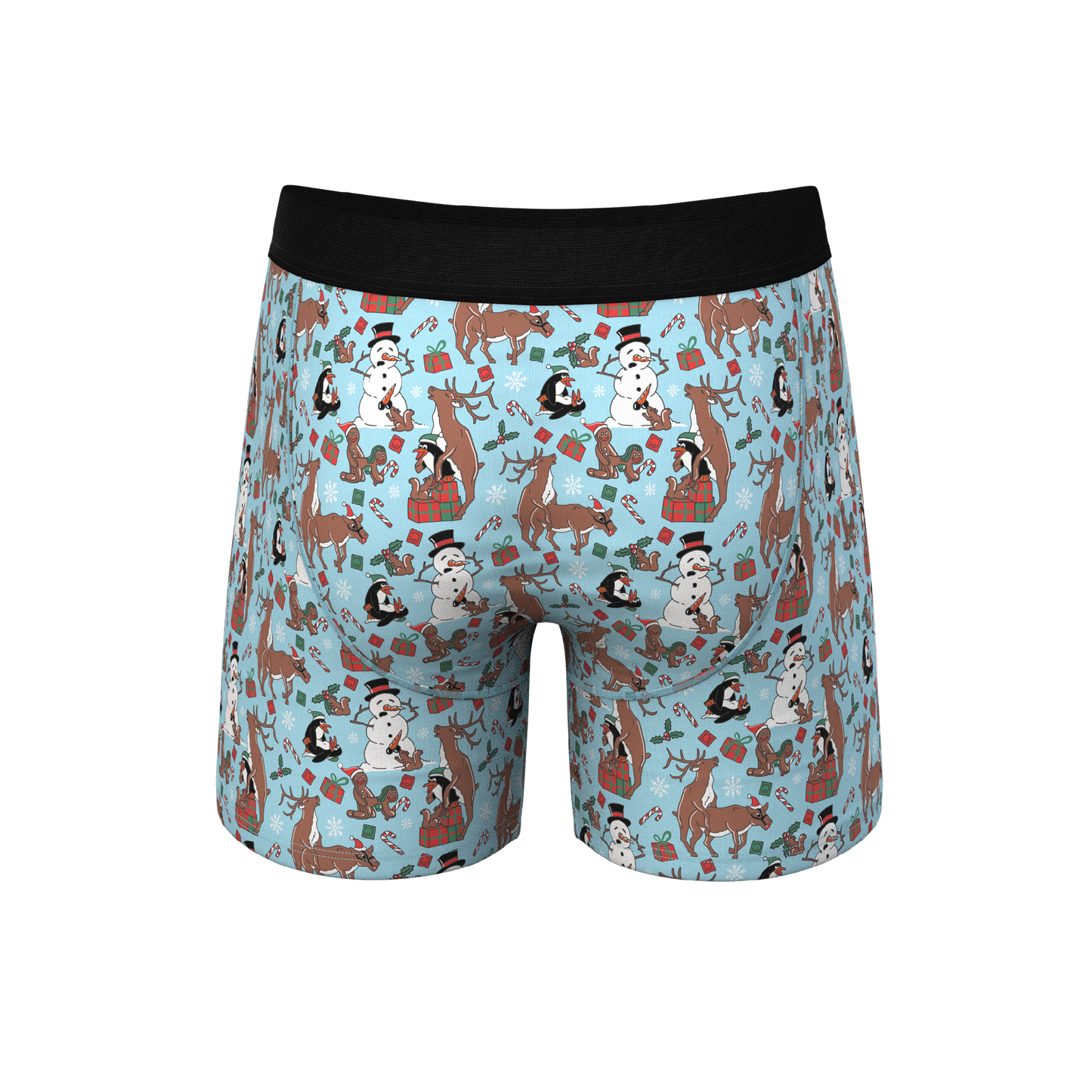  The Christmas Key Party | Christmas Characters Ball Hammock® Pouch Underwear With Fly