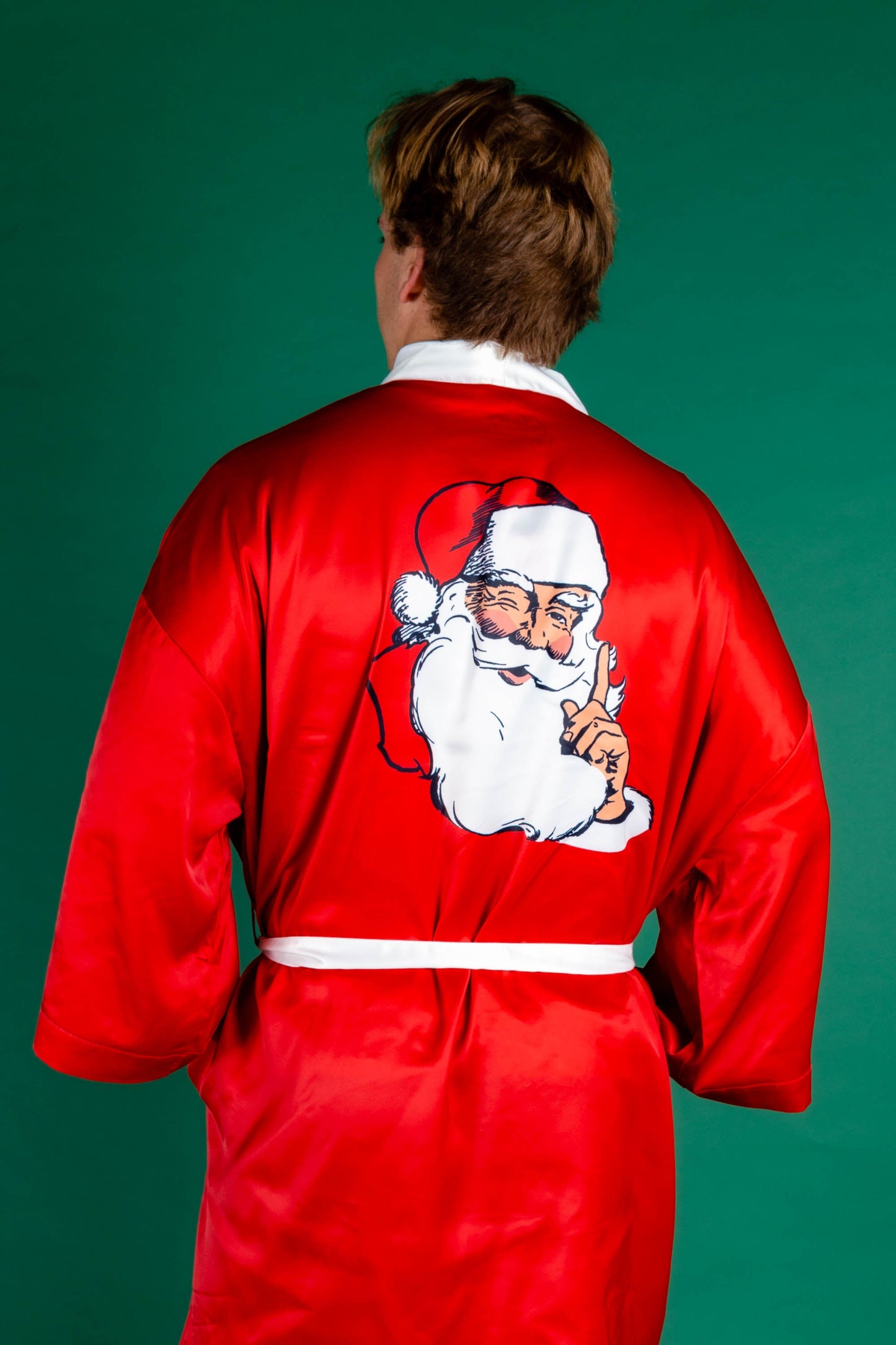  The Daddy Claus | Red Santa Christmas Kimono