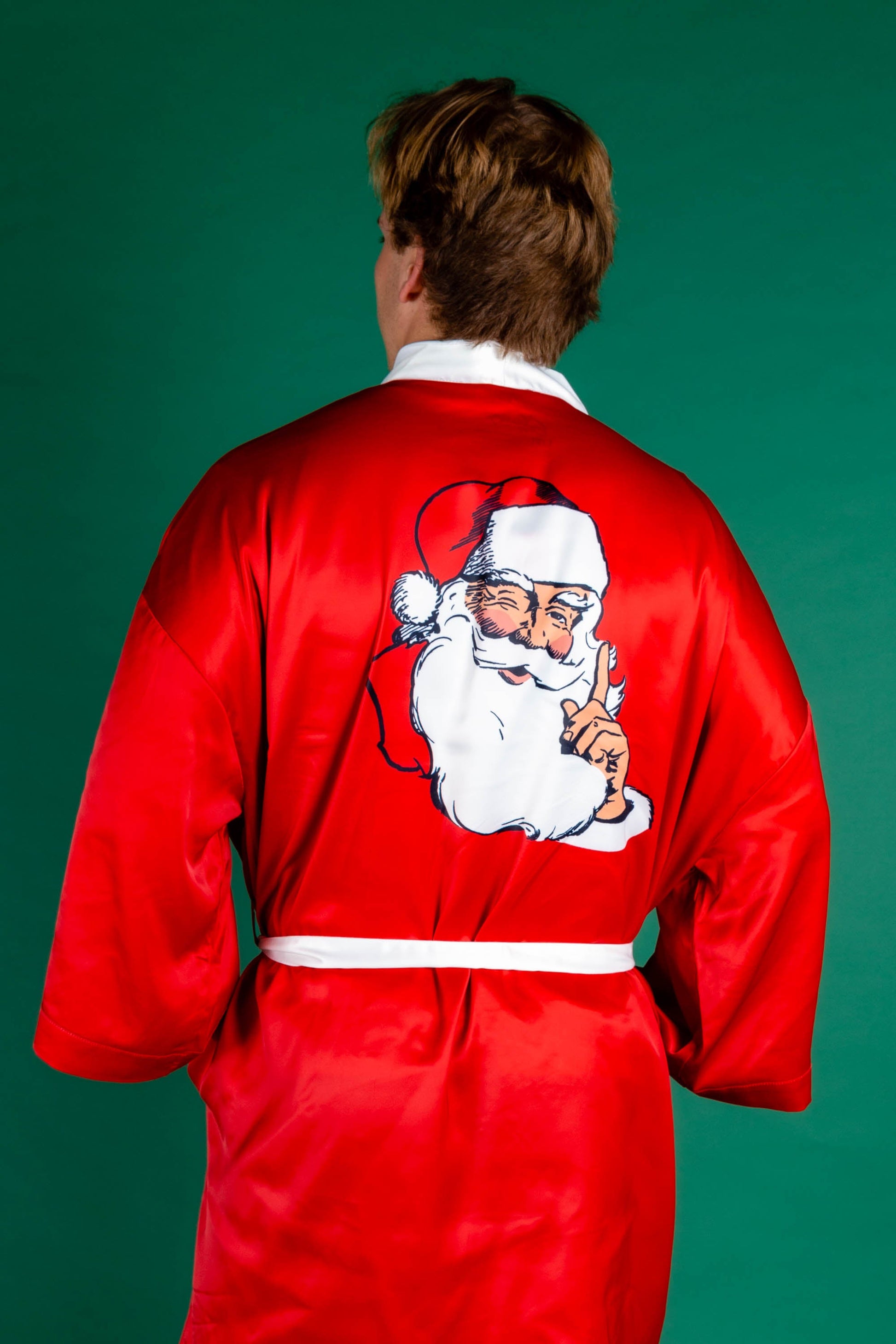  The Daddy Claus | Red Santa Christmas Kimono