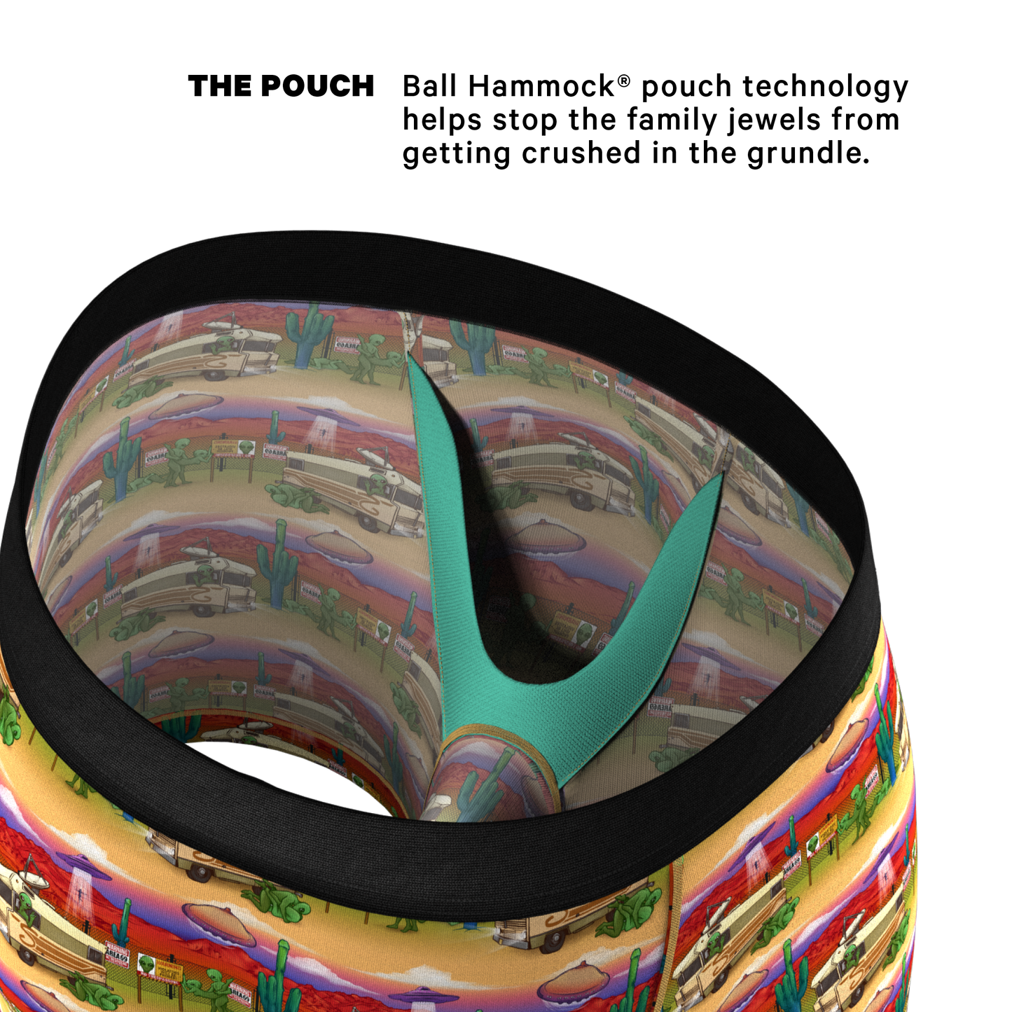  The Close Encounter | Alien Ball Hammock® Pouch Underwear