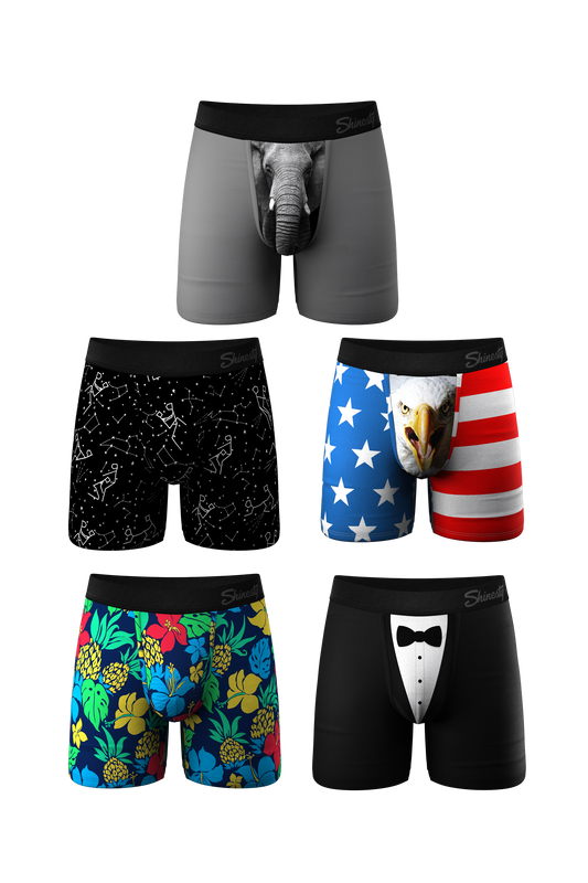  The Crowd Pleaser | Ball Hammock® Boxer Brief 5 Pack