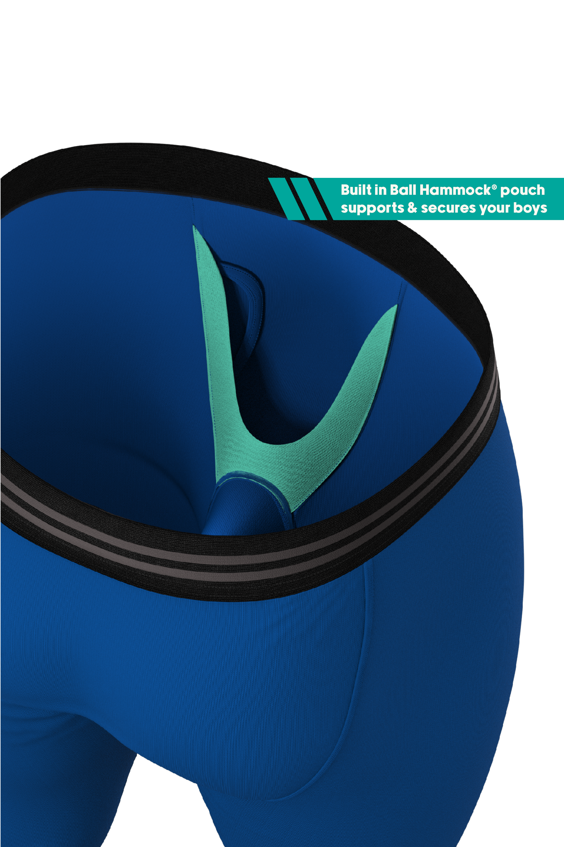  The Crown Jewels | Royal Blue Ball Hammock® Long Johns | Pre-Order | Ships Mid-December 2023