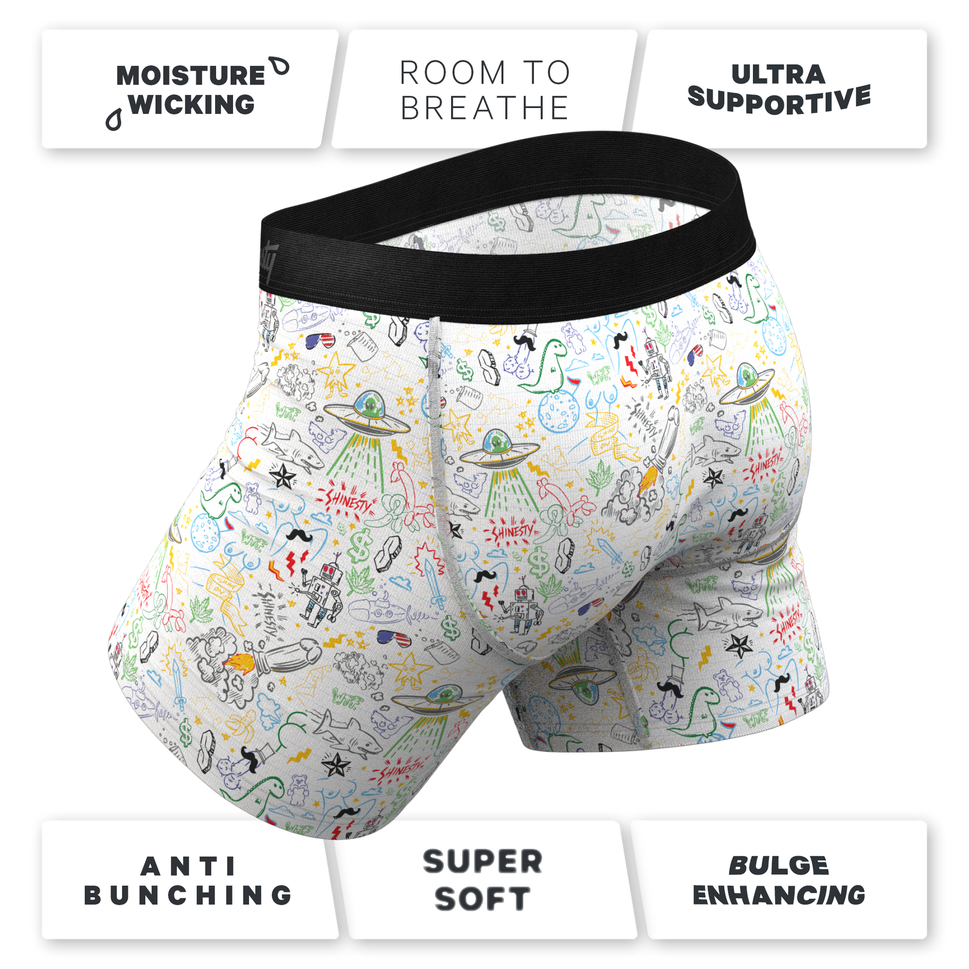  The Daily Detention | Doodle Ball Hammock® Pouch Underwear