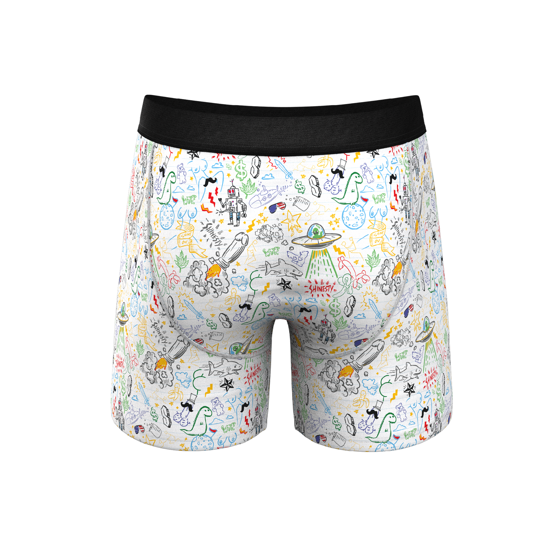  The Daily Detention | Doodle Ball Hammock® Pouch Underwear With Fly