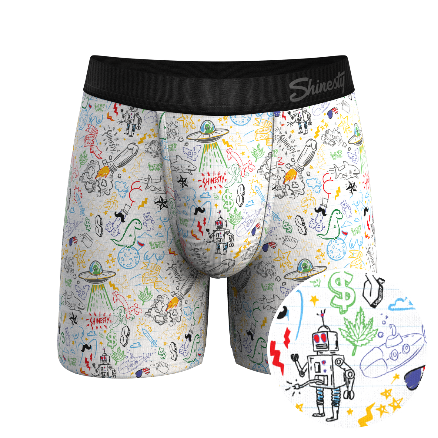 The Daily Detention | Doodle Ball Hammock® Pouch Underwear