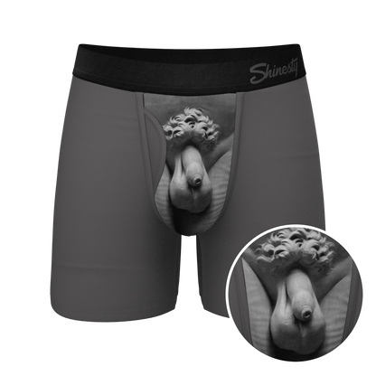  The David's Goliath | Marble Statue Ball Hammock® Pouch Underwear With Fly
