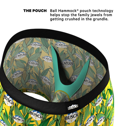  The Down To Shuck | Official Busch Light Corn Ball Hammock® Pouch Underwear